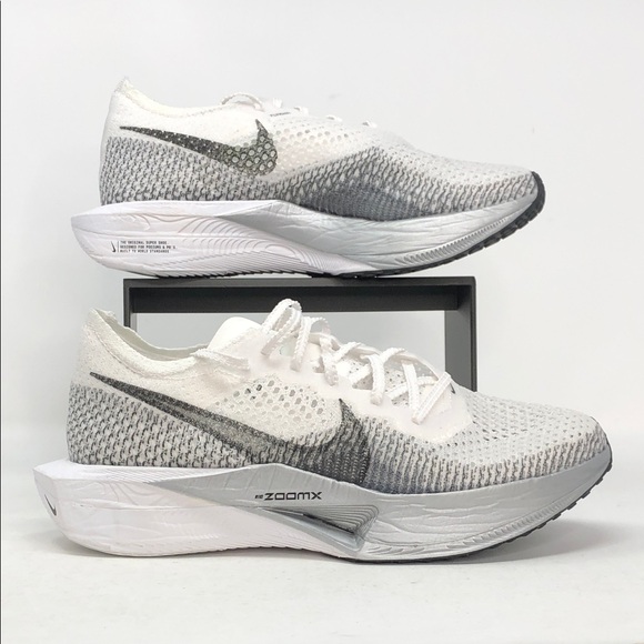 Nike ZoomX VaporFly Next% 3 White Grey DV4130-100 Women’s Running Shoes - Size 9 - Picture 1 of 14